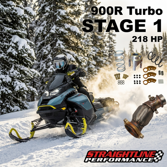 Straightline Stage 1R Turbo Kit for Ski-Doo 900R Turbo