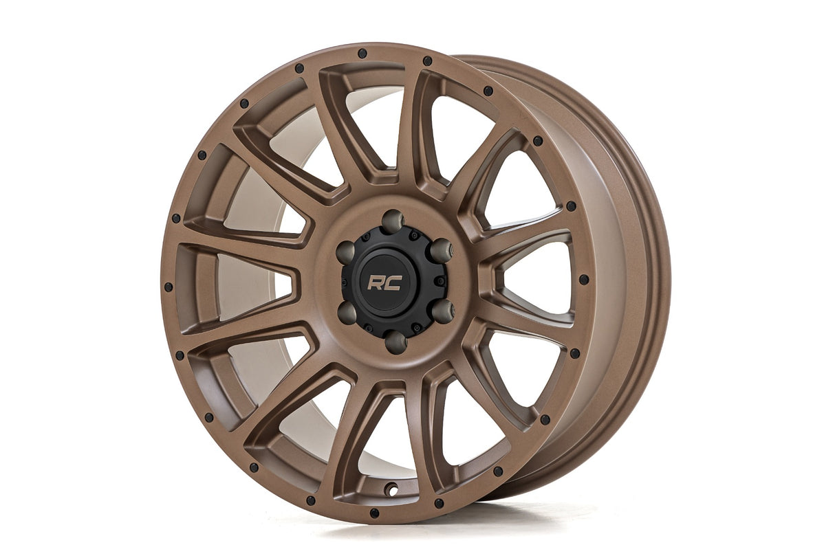 90 Series Wheel One-Piece Bronze 18x9 5x5 0mm Rough Country