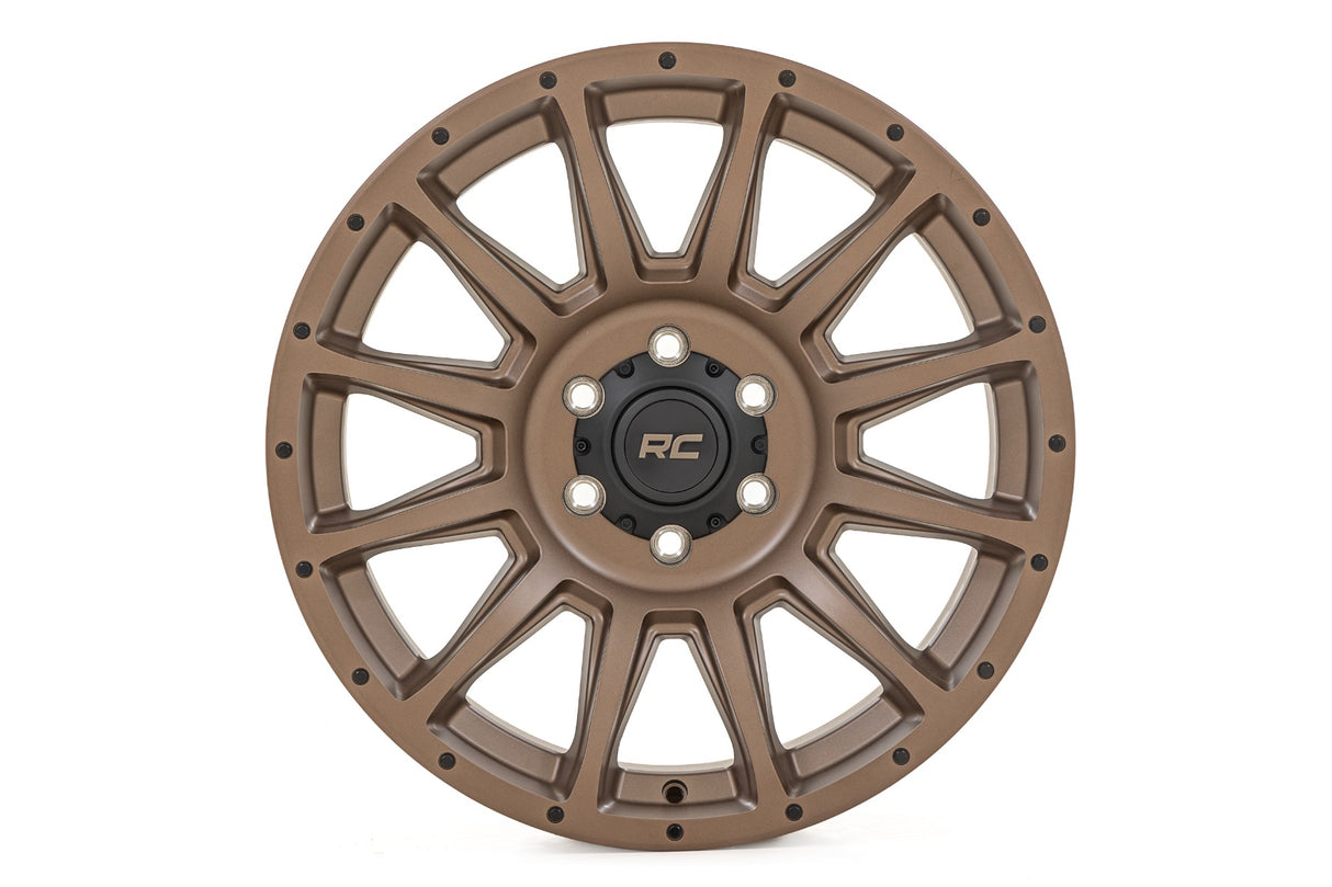90 Series Wheel One-Piece Bronze 18x9 5x5 0mm Rough Country