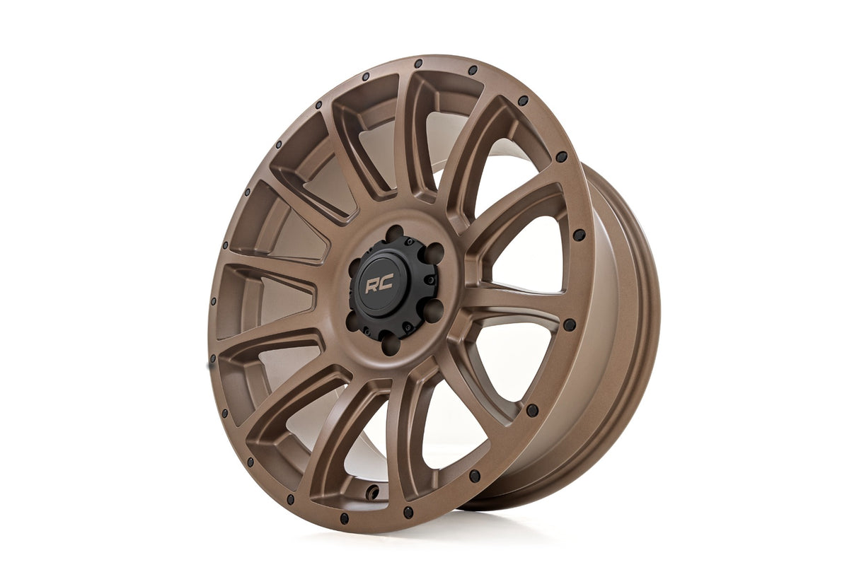90 Series Wheel One-Piece Bronze 18x9 5x5 0mm Rough Country