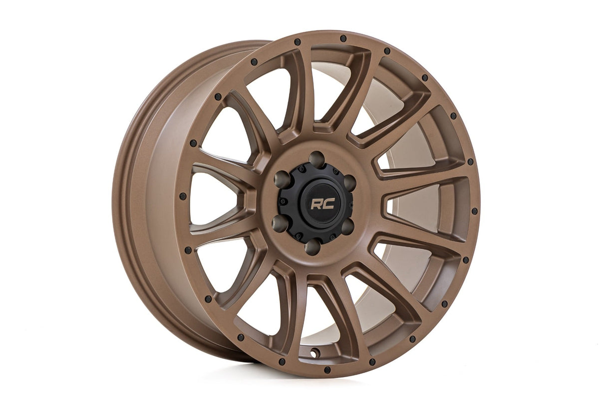 90 Series Wheel One-Piece Bronze 18x9 5x5 0mm Rough Country