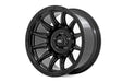 90 Series Wheel One-Piece Gloss Black 18x9 6x5.5 -12mm Rough Country