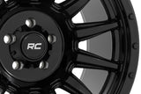 90 Series Wheel One-Piece Gloss Black 18x9 6x5.5 -12mm Rough Country