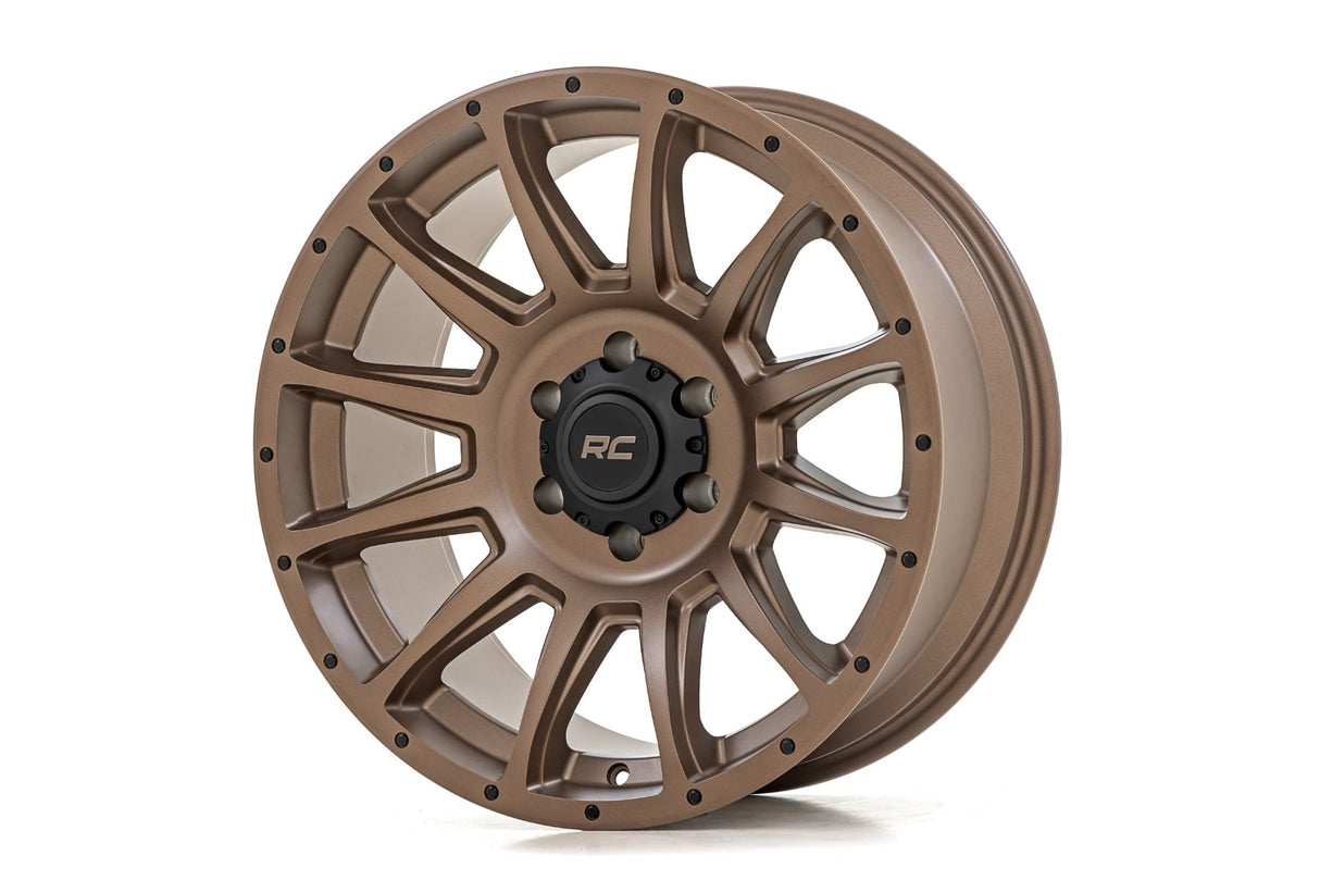 90 Series Wheel One-Piece Bronze 18x9 5x5.5 -12mm Rough Country