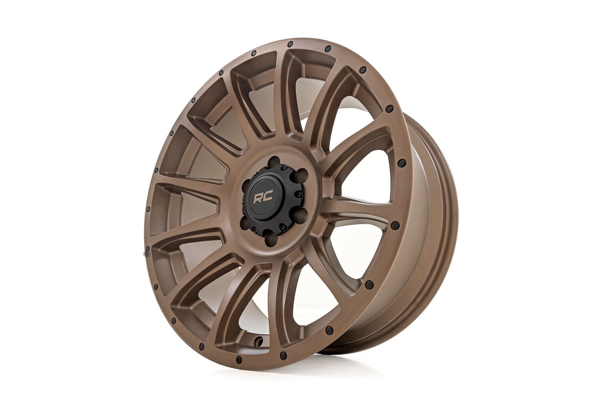 90 Series Wheel One-Piece Bronze 20x9 8x6.5 0mm Rough Country