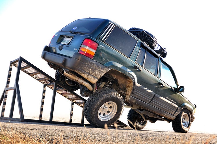 Long Arm Upgrade Kit 4 Inch Lift Jeep Grand Cherokee ZJ 4WD (1993-1998) Rough Country