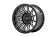 90 Series Wheel One-Piece Gloss Black w/machined spokes 20x9 6x5.5 -12mm Rough Country