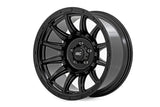 90 Series Wheel One-Piece Gloss Black 20x10 8x170 -19mm Rough Country