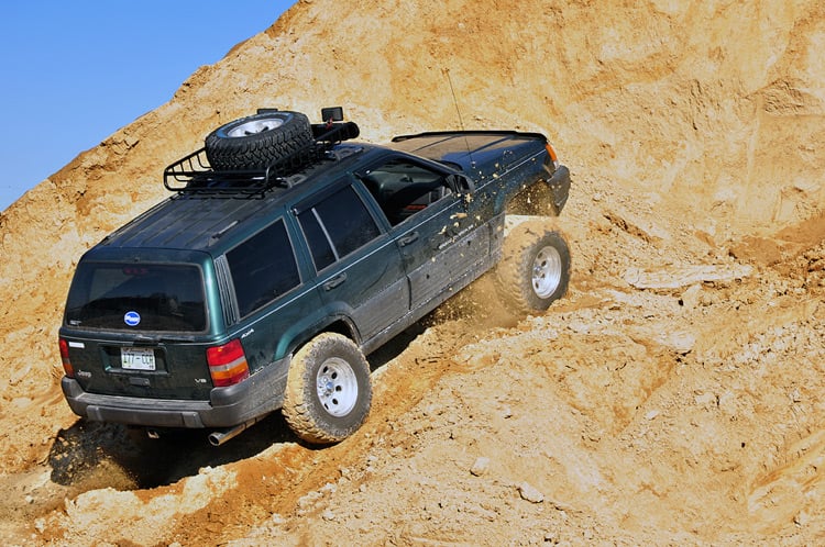 4 Inch Lift Kit Long Arm Jeep Grand Cherokee ZJ 4WD (1993-1998) Rough Country