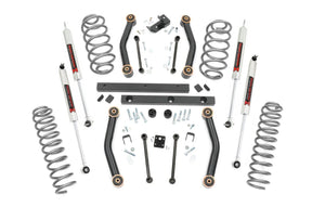 4 Inch Lift Kit M1 Jeep Wrangler TJ 4WD (1997-2002) Rough Country