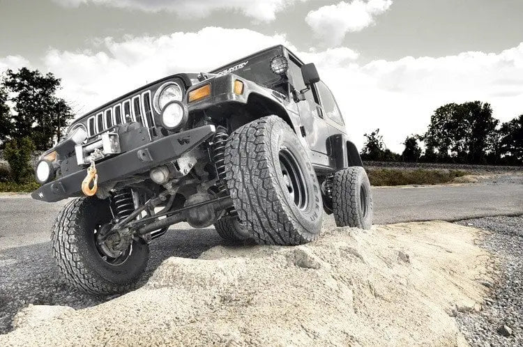 4 Inch Lift Kit V2 Jeep Wrangler TJ 4WD (1997-2002) Rough Country