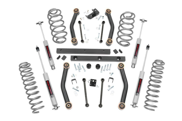 4 Inch Lift Kit Jeep Wrangler TJ (03-06)/Wrangler Unlimited (04-06) Rough Country