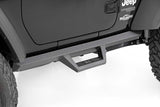 Contoured Drop Steps 2 Door Jeep Wrangler JL 4WD (2018-2026) Rough Country