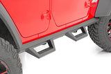 Contoured Drop Steps 4 Door Jeep Wrangler JL (21-25)/Wrangler Unlimited (18-26) Rough Country
