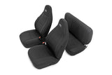 Seat Covers Front and Rear Jeep Wrangler TJ 4WD (1997-2002) Rough Country