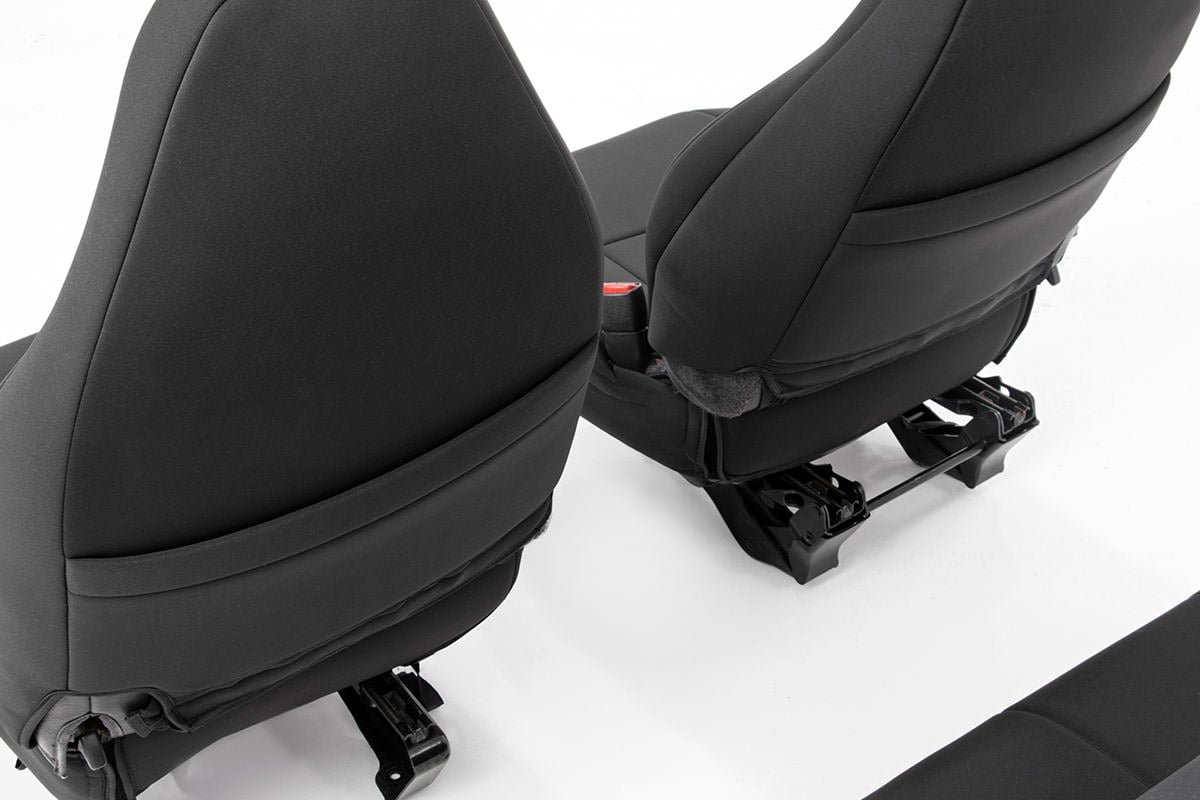 Seat Covers Front and Rear Jeep Wrangler TJ 4WD (1997-2002) Rough Country