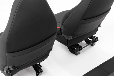 Seat Covers Front and Rear Jeep Wrangler TJ 4WD (1997-2002) Rough Country
