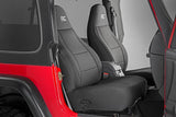 Seat Covers Front and Rear Jeep Wrangler TJ 4WD (1997-2002) Rough Country