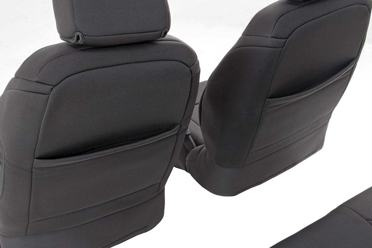 Seat Covers Front Jeep Wrangler Unlimited 4WD (2013-2018) Rough Country