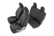 Seat Covers Front and Rear Jeep Wrangler JK 4WD (2007-2010) Rough Country