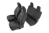 Seat Covers Front and Rear Jeep Wrangler JK 4WD (2011-2012) Rough Country