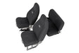 Seat Covers Front and Rear Jeep Wrangler YJ 4WD (1987-1990) Rough Country