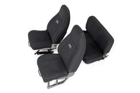 Seat Covers Front and Rear Jeep Wrangler YJ 4WD (1987-1990) Rough Country