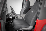 Seat Covers Front and Rear Jeep Wrangler YJ 4WD (1987-1990) Rough Country