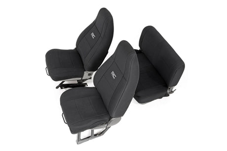 Seat Covers Front and Rear Jeep Wrangler YJ 4WD (1991-1995) Rough Country