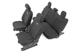 Seat Covers FR Bucket and RR Bench Ford F-150/Lightning/F-250/F-350 (15-25) Rough Country