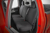Seat Covers FR Bucket and RR Bench Ford F-150/Lightning/F-250/F-350 (15-25) Rough Country