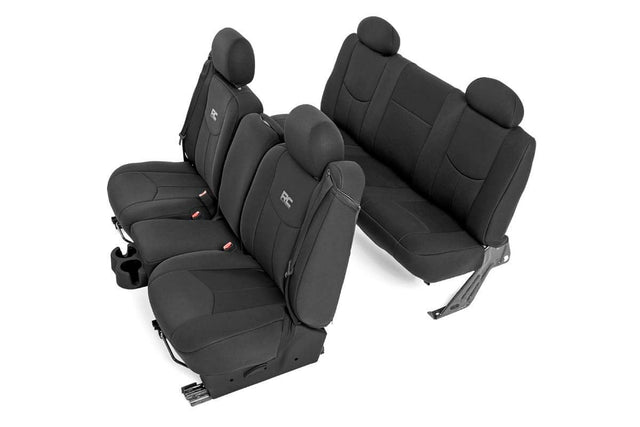Seat Covers FR 40/40/20 & Rear Silverado/Sierra 1500 (99-06 & Classic) Rough Country