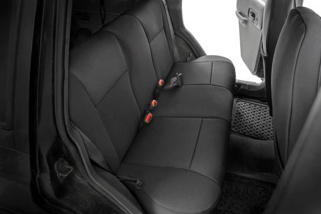 Seat Covers Non Detach Headrest FR and Rear Jeep Cherokee XJ (84-96) Rough Country