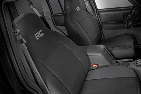 Seat Covers Non Detach Headrest FR & RR Jeep Cherokee XJ 2WD/4WD (97-01) Rough Country