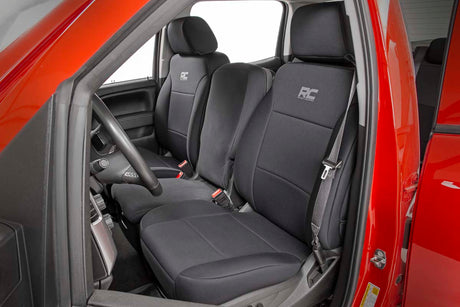 Seat Covers FR 40/20/40 & Rear Silverado/Sierra 1500 (14-18 & Classic) Rough Country