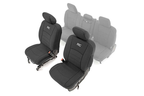 Seat Covers Front Bucket Seats Ram 1500 (09-18)/2500 (11-18)/3500 (11-18) Rough Country