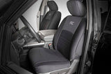 Seat Covers FR Bucket RR w/Arm Rest Ram 1500 (09-18)/2500 (11-18)/3500 (11-18) Rough Country