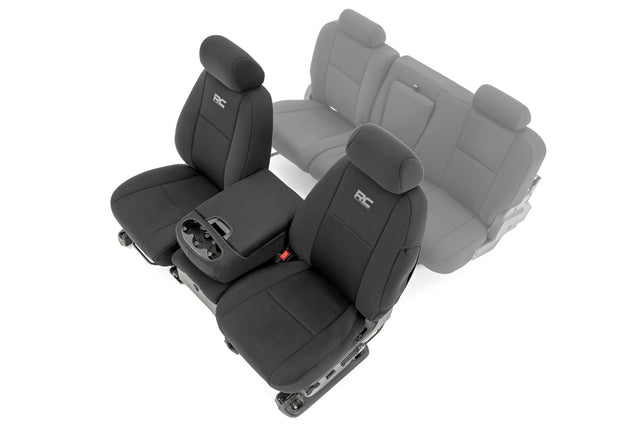 Seat Covers Front 40/40/20 Silverado/Sierra 1500/2500HD (07-13) Rough Country