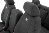 Seat Covers FR 40/40/20 & RR Full Bench Silverado/Sierra 1500/2500HD (07-13) Rough Country
