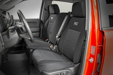 Seat Covers FR 40/20/40 Chevy/GMC Sierra 1500 (19-26)/Silverado 1500 (19-26) Rough Country