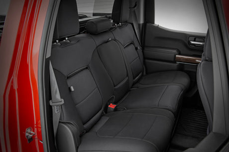 Seat Covers FR 40/40/20 & RR Back Storage Chevy/GMC Sierra 1500 (19-26)/Silverado 1500 (19-26) Rough Country