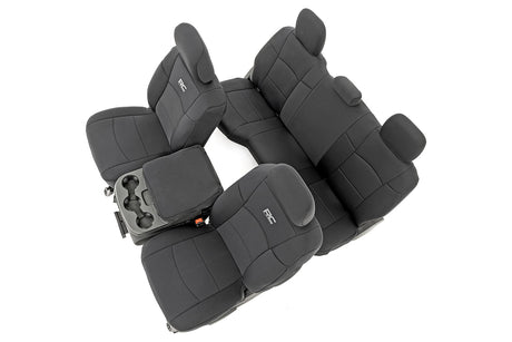 Seat Covers Bucket Seats FR & RR Ram 2500 2WD/4WD (2019-2026) Rough Country