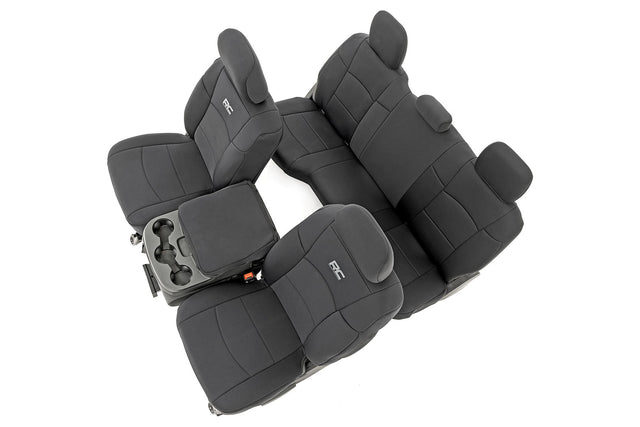 Seat Covers Bucket Seats FR & RR Ram 2500 2WD/4WD (2019-2026) Rough Country