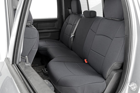Seat Covers FR & RR 60/40 Rear Seat Ram 2500 2WD/4WD (2019-2026) Rough Country