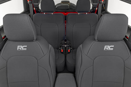 Seat Covers Bucket Seats FR & RR Ford Bronco (2 Door) 4WD (2021-2025) Rough Country