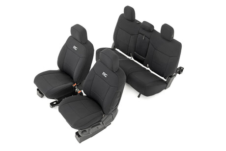 Seat Covers FR Bucket and RR Bench Ford Ranger 2WD/4WD (2019-2026) Rough Country
