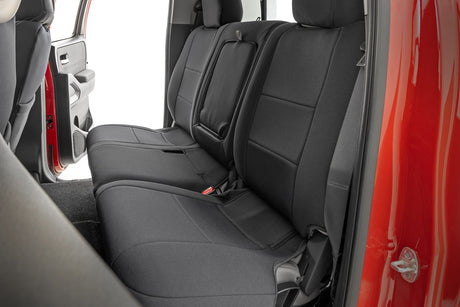 Seat Covers FR & RR Crew Cab Nissan Frontier 2WD/4WD (2022-2026) Rough Country