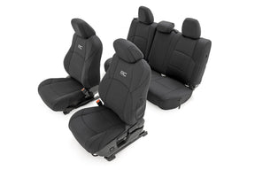 Seat Covers FR & RR Double Cab Toyota Tacoma 2WD/4WD (2024-2026) Rough Country