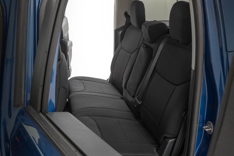 Seat Covers FR & RR W/Armrest Crew Cab Ford Maverick 2WD/4WD (22-26) Rough Country
