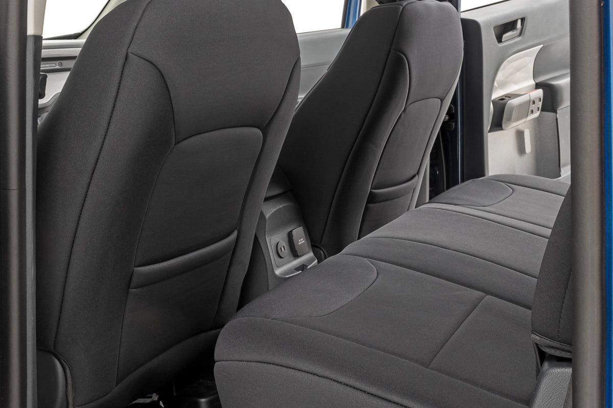 Seat Covers FR & RR W/O Armrest Crew Cab Ford Maverick 2WD/4WD (22-26) Rough Country